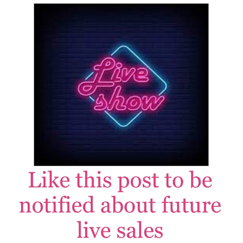 Like for notification about future live sales